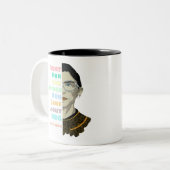 Ruth Bader Ginsburg Zitat Zweifarbige Tasse (Vorderseite Links)