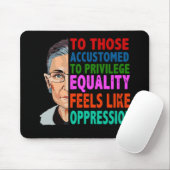 Ruth Bader Ginsburg zitieren Mousepad (Mit Mouse)