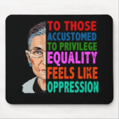 Ruth Bader Ginsburg zitieren Mousepad (Vorne)