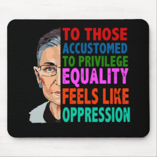 Ruth Bader Ginsburg zitieren Mousepad