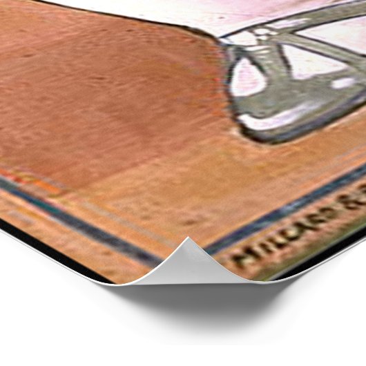 Ruth das Acrobat Circus Poster (Ecke)