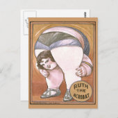 Ruth das Acrobat Circus Poster Postkarte (Vorne/Hinten)