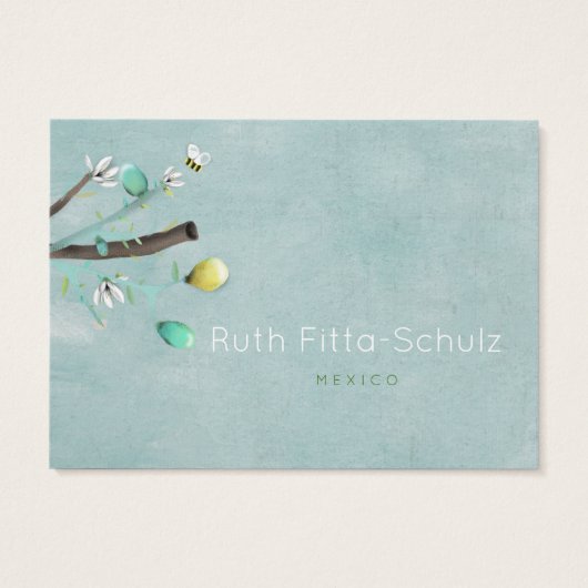 Ruth Fitta-Schulz - Lemon tree and Little Bee 2017 (Rückseite)