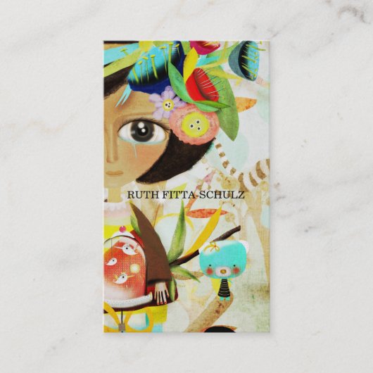 RUTH FITTA SCHULZ VISITENKARTE (Vorderseite)