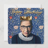 Ruth Ginsburg mit Medway Tapestry (Vorderseite)