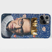 Ruth Ginsburg mit Medway Tapestry iPhone Hülle (Rückseite (Horizontal))