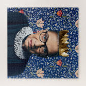 Ruth Ginsburg mit Medway Tapestry Puzzle (Horizontal)