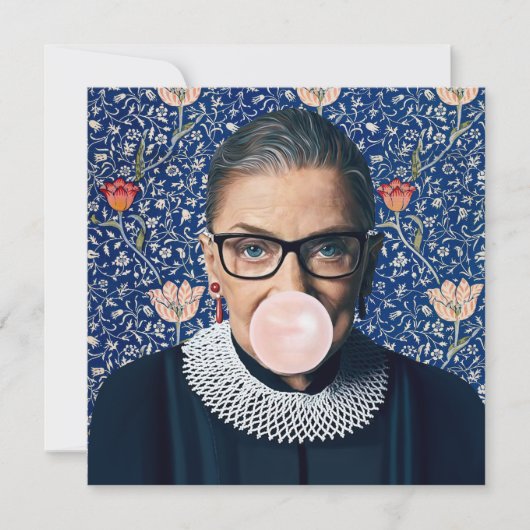 Ruth Ginsburg Pink gum Medway Tapestry (Vorderseite)