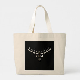 Ruth Ginsburg und Ketanji Jackson Große Tote Bag Jumbo Stoffbeutel