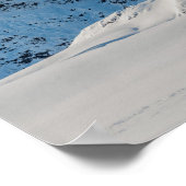 Ruth Glacier Denali Nationalpark Pano Poster (Ecke)