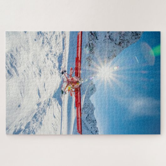 Ruth Glacier Denali Nationalpark Puzzle (Horizontal)