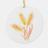 Ruth/Grain Stalks - Jesse Tree Keepake Keramik Ornament (Vorne)