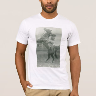 Ruth-Hinterwelle auf Tony, Cheyenne, Wyoming T-Shirt