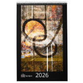 Ruth Kedar Art Calendar 2026 in Black Kalender (Titelbild)
