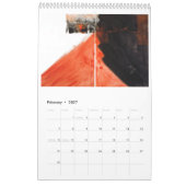 Ruth Kedar Kunstkalender 2026 in Schwarz Kalender (Feb 2027)