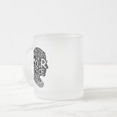 Ruth spricht Ihren Geist, selbst wenn Ihre Stimme  Mattglastasse (Vorderseite Links)