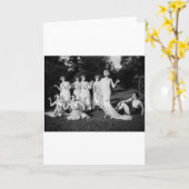 Ruth St Denis und Shawn Karte (Gelbe Blume)