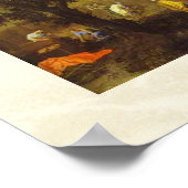 Ruth und Boaz von Nicolas Poussin um 1660 Poster (Ecke)