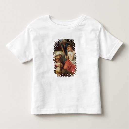 Ruth und Naomi, 1859 (Öl auf Leinwand) Kleinkind T-shirt (Vorderseite)