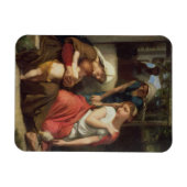 Ruth und Naomi, 1859 (Öl auf Leinwand) Magnet (Horizontal)