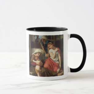 Ruth und Naomi, 1859 (Öl auf Leinwand) Tasse