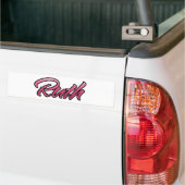 Ruth verblasst pink Aufkleber Sticker Autoaufkleber (Auf Lkw)