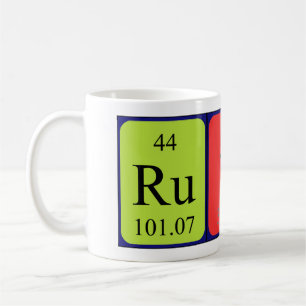 Ruthe Periodenname Tasse