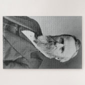 Rutherford B. Hayes 19. Präsident von Amerika. Puzzle (Horizontal)