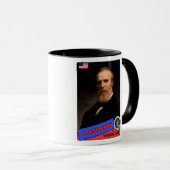 Rutherford B. Hayes Baseball Card Tasse (VorderseiteRechts)