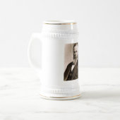 Rutherford B. Hayes Bierglas (Vorderseite Links)