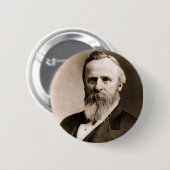 Rutherford B. Hayes Button (Vorne & Hinten)