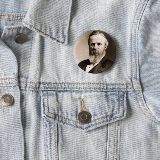 Rutherford B. Hayes Button (Beispiel)