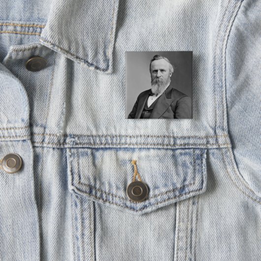 Rutherford B. Hayes Button (Beispiel)