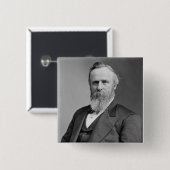 Rutherford B. Hayes Button (Vorne & Hinten)