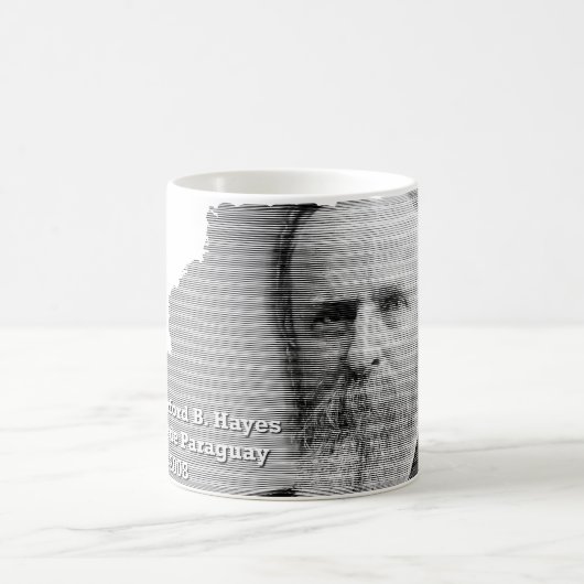 Rutherford B Hayes, Held von Paraguay-Tasse Kaffeetasse (Mittel)