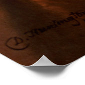 RUTHERFORD B. HAYES Portrait von Daniel Huntington Poster (Ecke)