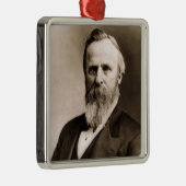 Rutherford B. Hayes Präsident Ornament Aus Metall (Rechts)