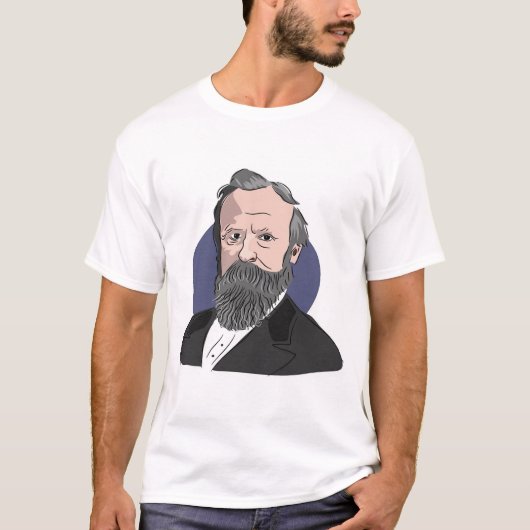 Rutherford B Hayes T-Shirt (Vorderseite)