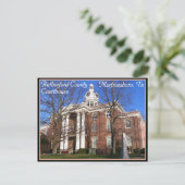 Rutherford Landkreis Courthouse - Murfreesboro, TN Postkarte (Stehend Vorderseite)