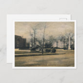 Rutherford NJ, Street Corner, Cannon, View 1910s Postkarte (Vorne/Hinten)