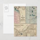 Rutherfurd Park, Passaic, Hackensack Postkarte (Vorne/Hinten)