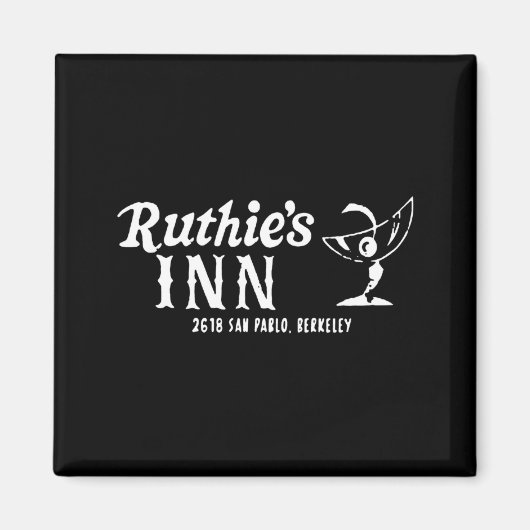 Ruthies Inn Berkeley California Magnet (Vorne)