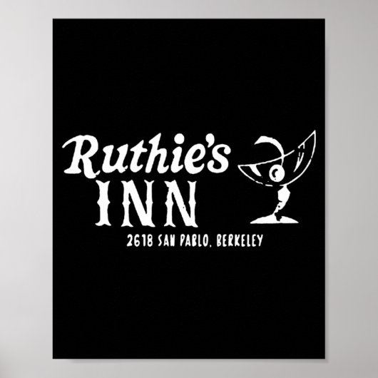 Ruthies Inn Berkeley California Poster (Vorne)