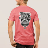 Ruthless Aggression Fitness Gym T-Shirt # 2 Tri-Blend Shirt (Rückseite)