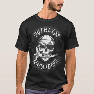 Ruthless Marauders Logo S-Sleeve T-Shirt Männer 3X