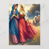 Ruth's Hand in Hand für neue Anfänge Postkarte (Vorderseite)