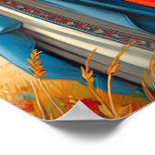 Ruths Hingabe zu einer treuen Reise Poster (Ecke)