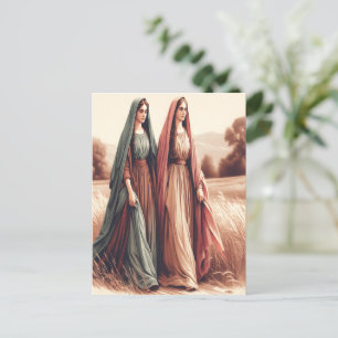 Ruth's Liebe und Loyalität auf der anderen Seite Postkarte