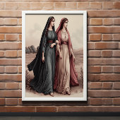 Ruths zeitlose Hingabe in einer bescheidenen Reise Poster