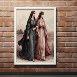 Ruths zeitlose Hingabe in einer bescheidenen Reise Poster